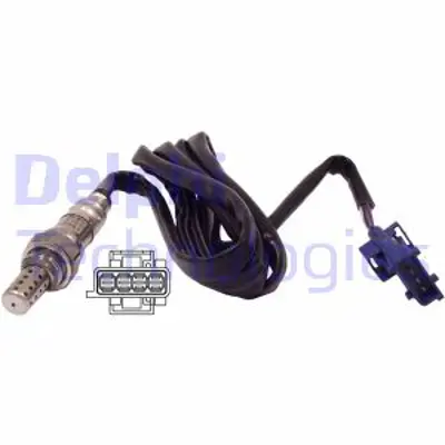 DELPHI ES20307-12B1 Oksıjen Sensoru C4 C5 Jumper I Xantıa Xsara Pıcasso Ducato Iı Ulysse I P206 P307 P406 P607 Boxer I 1628HV 96229977