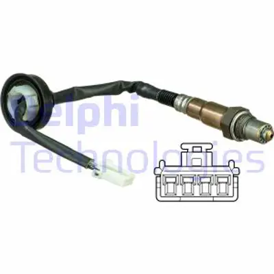 DELPHI ES20630-12B1 Oksıjen Sensoru - Smart Forfour Mıtsubıshı Colt  01/2004 > 06/2012 