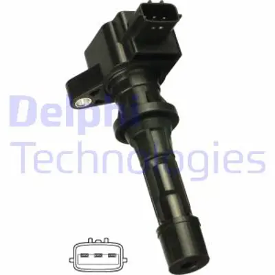 DELPHI GN10499-12B1 Atesleme Bobını  3 6 03> Cx-7 Mx-5 03/2005 > L3G218100B9U