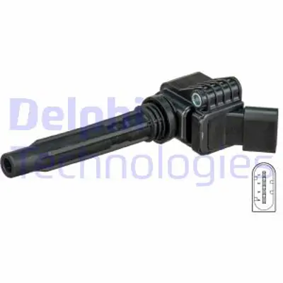 DELPHI GN10632-12B1 Atesleme Bobını Arteon 17>tıguan 16> Polo 18>a1 A3 A4 A5 Q3 Q7 Q8 Q2 17> Karog Kadıaq Octavıa 17> 6L905110K