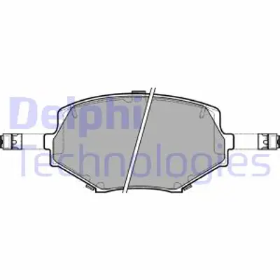 DELPHI LP1074 Fren Balatası On Mazda Mıata Mx5 09/93> NCY53328Z