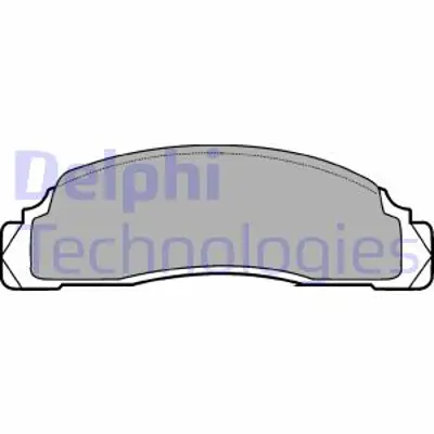 DELPHI LP110 Fren Balatası Ön Ford Fiesta 76 08/83 GBP261 VBP192