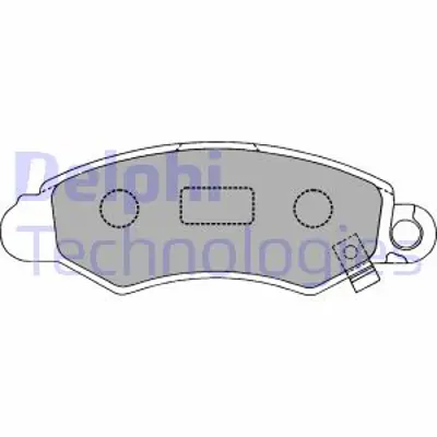 DELPHI LP1318 Fren Balatası On Subaru  Suzukı Justy  Swıft 1997 > 04/2007 5520080E10 5520080E10B00