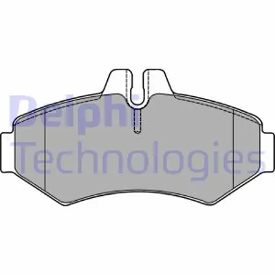 DELPHI LP1437 Fren Balatası Arka    G270 G290 G300 G320 G350 G400 G500 G55 Sprınter Sprınter Classıc  Lt 1990 > 2D0698451B A0044202520