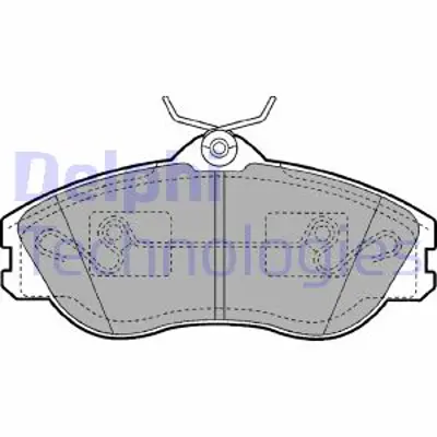 DELPHI LP1445 Fren Balatası Ön Audı 80. 90. 100. Cabrio. Coup 89 09/98 895698151B