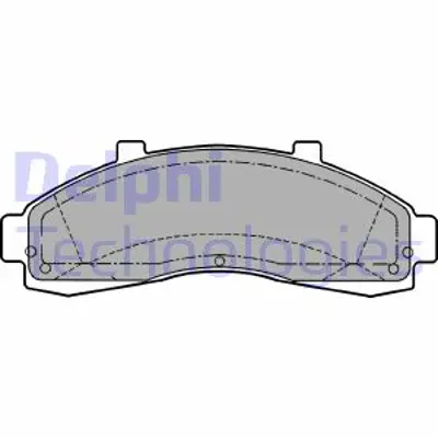 DELPHI LP1625 Fren Balatası On Ford Explorer Ranger 01/95>12/99 U0Y93323ZA ZZMO49280