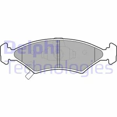 DELPHI LP1630 Fren Balatası On Kıa Shuma Sportage 09/97>10/01 K2Y33323ZA