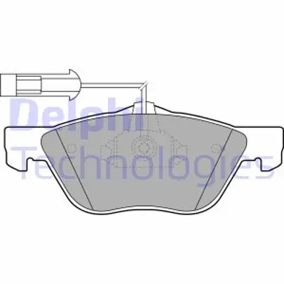 DELPHI LP1686 Fren Balatası On Alfa Romeo 147 156 01> 9951217 9951226