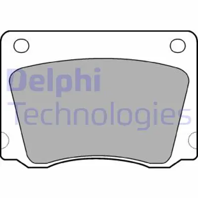 DELPHI LP17 Fren Balatası Ön Jaguar Etype / Jensen Interceptor / Lotus Elite. Excel / Mercedes 200. 220. 230. 2 A0014208220 GBP90208 JLM1510