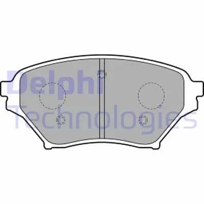 DELPHI LP1761 Fren Balatası On Mazda Mıata Mx5 04/98> N0Y93323Z