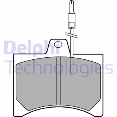 DELPHI LP177 Fren Balatası Ön Cıtroen C15 10/84 89 425115 E172141