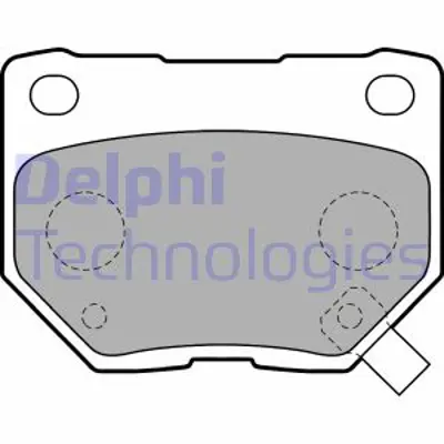 DELPHI LP1780 Fren Balatası Arka Subaru Impreza 10/00 04/06 26696FE070