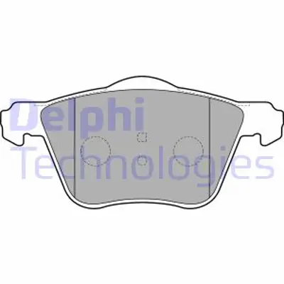 DELPHI LP1787 Fren Balatası On Volvo S60 S80 Xc70 Xc90 07/00> 30793265