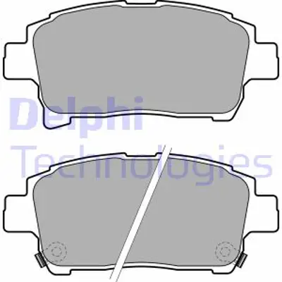 DELPHI LP1896 Fren Balatası On Toyota Celıca Iq 12/99> 446574020