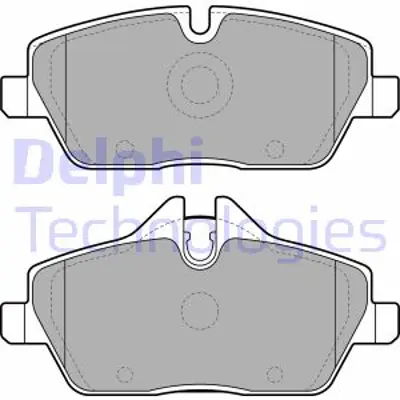 DELPHI LP1923 Fren Balatası Ã–n 116d 116ı 118d 118ı09/04> 34116774050