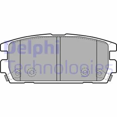 DELPHI LP1930 Fren Balatası Arka Hyundaı Terracan 04/03 06/07 58302H1A10