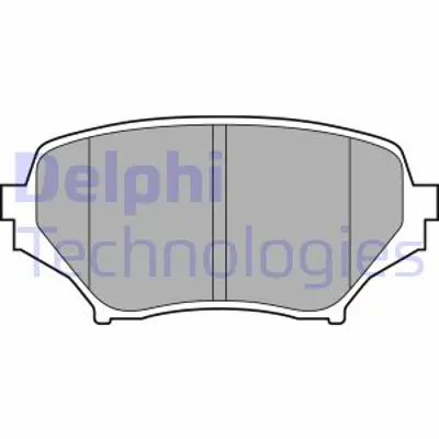 DELPHI LP2026 Fren Balatası On  Mx-5 07/2005 > 09/2015 NFY73328ZD