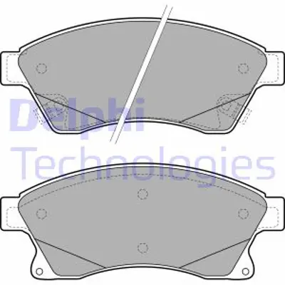 DELPHI LP2142 Fren Balatası Ã–n Chevrolet Cruze03/2009 > D13301207