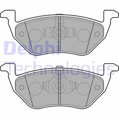 DELPHI LP2158 Arka Fren Balatası Maverıck 2.0 16v  01> 6L842200AA EFY52623ZA