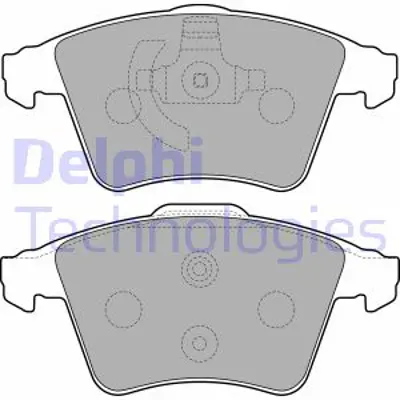 DELPHI LP2224 Fren Balatası On Vw Caravelle Multıvan Transporter 03/03> 7H0698151B