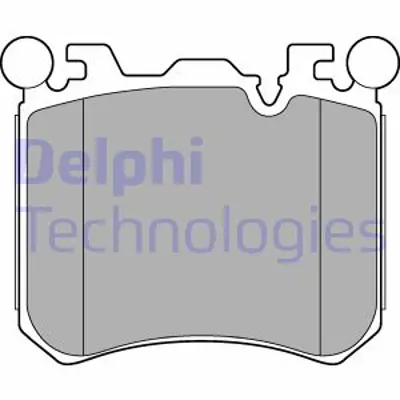 DELPHI LP2287 Fren Balatası On  X5 X6 09/2009 > 34116799964