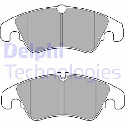 DELPHI LP2715 Dısk Fren Balatası (Ön) Ford Focus 01.09>08.10 2.5 Rs 9M512K021BF