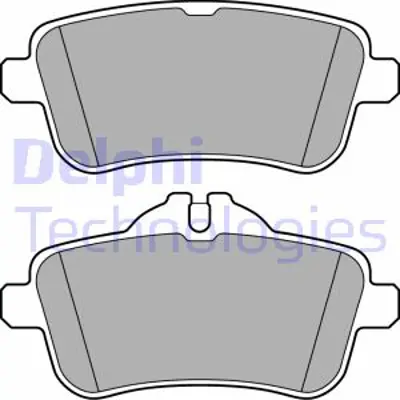 DELPHI LP3159 Fren Balatası Arka  G500 Gl350 Gle63 Ml63 11/2011 > A0064206320