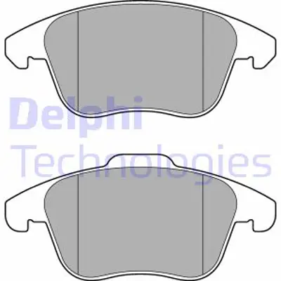 DELPHI LP3175 Fren Balatası On  208 208 Gt 06/2012 > 1609987980 1675901280