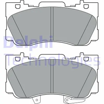 DELPHI LP3254 Arka Fren Balatası  Ford Mustang 15> FR3C2M007FC