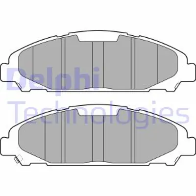 DELPHI LP3255 Fren Balatası Arka  Mustang 01/2015 > 