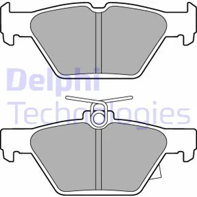 DELPHI LP3268 Fren Balatası Arka Subaru Levorg Outback Xv 03/2015 > 26696AL000