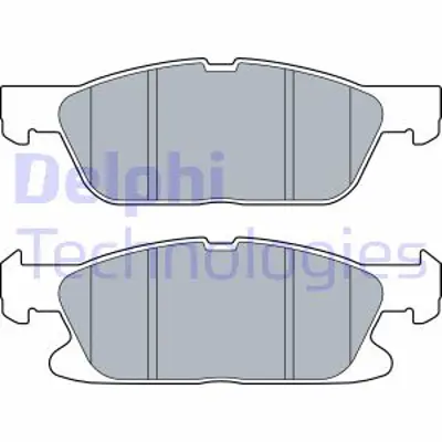 DELPHI LP3280 Fren Balatası On  Edge 09/2018 > 