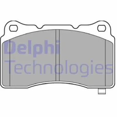 DELPHI LP3575 Fren Balatası Hondacıvıctyper 45022TV8E02