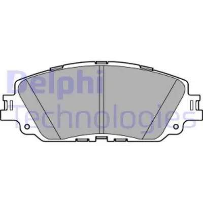 DELPHI LP3596 Fren Balatası Lexus-Toyota-Es-Ux200-Ux250h-Camry-Rav4 446533480