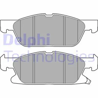 DELPHI LP3643 Fren Balatası Ford KTLX612K021CYC