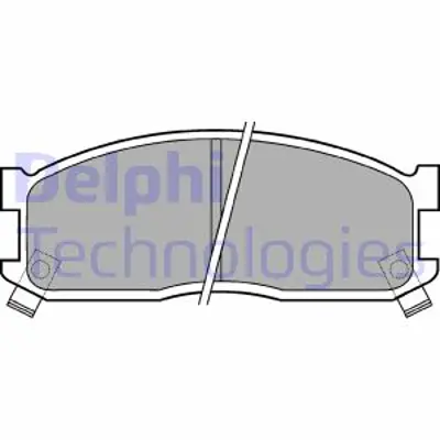 DELPHI LP530 Fren Balatası Ön Kıa Besta. K2500 / Mazda E2000. E2200 05/85 K71F3328Z SF043328Z9A