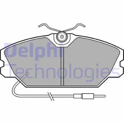 DELPHI LP542 Fren Balatası Ön Renault 25. Espace 84 93 7701204220