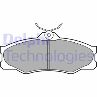 DELPHI LP548 Fren Balatası Ön Vw Transporter 86 90 251698151G