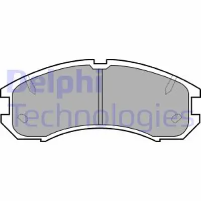 DELPHI LP595 Fren Balatası On    Probe  626 01/1987 > 10/1993 F32Z2001A GN513328Z9A