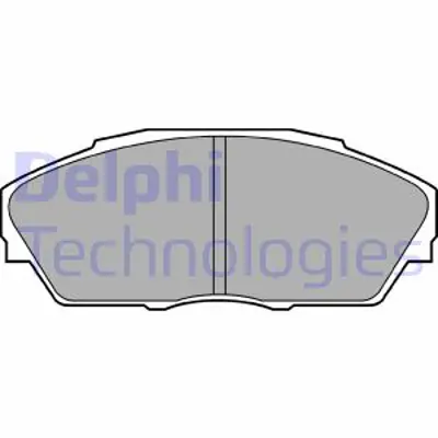 DELPHI LP665 Fren Balatası Ön Honda Civic. Legend. Prelude / Rover 820. 825. 827 86 12/92 45022SK7518 GBP90298