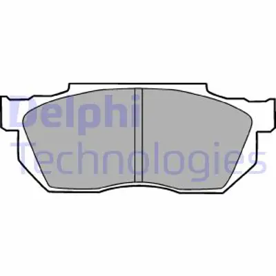 DELPHI LP720 Fren Balatası Ön Honda Civic Crx. Prelude 01/83 12/91 45022SR3920