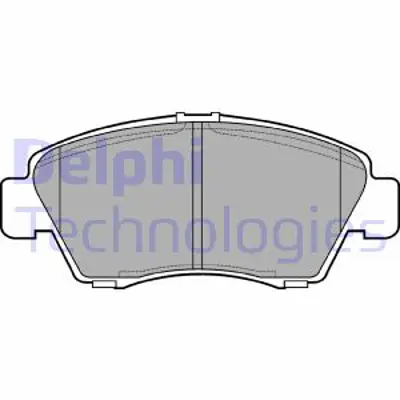 DELPHI LP809 Fren Balatası On  Cıvıc Cıvıc Crx Crx 01/1992 > 12/2003 6450S5AG00