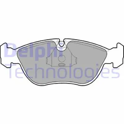 DELPHI LP839 Fren Balatası On  850 C70 S70 V70 1991 > 03/2005 9485593