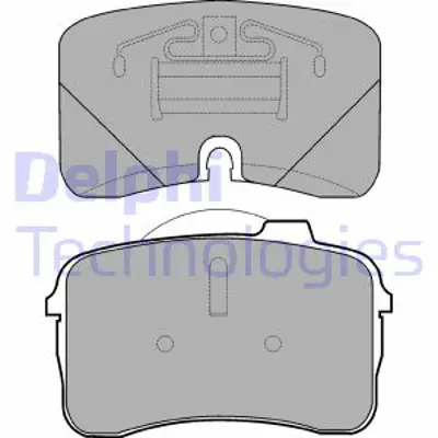 DELPHI LP933 Fren Balatası Ön Audı 100. S4. S6. V8 10/88 97 441698151A 441698151D