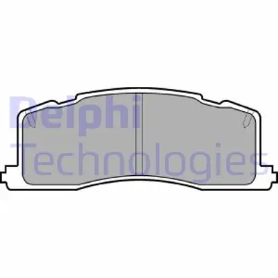 DELPHI LP943 Fren Balatası Arka Toyota Previa 01/90 07/00 449528020