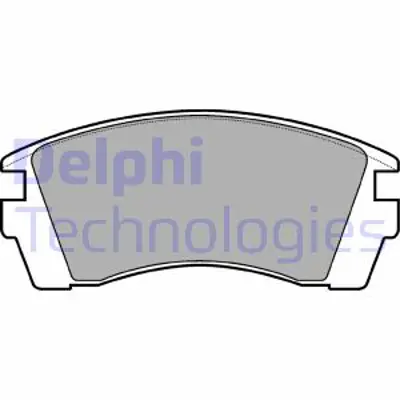 DELPHI LP952 Fren Balatası Ön Nıssan Cubic. Q-Bic. Sunny 10/90 04/96 D106067R86