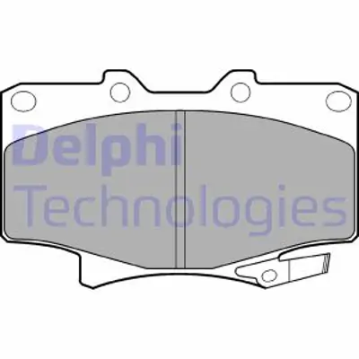 DELPHI LP962 Fren Balatası Ön Toyota Landcruiser 01/90 06/98 449160180