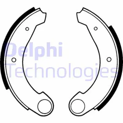 DELPHI LS1159 Fren Pabucu AM451018A GBS1027