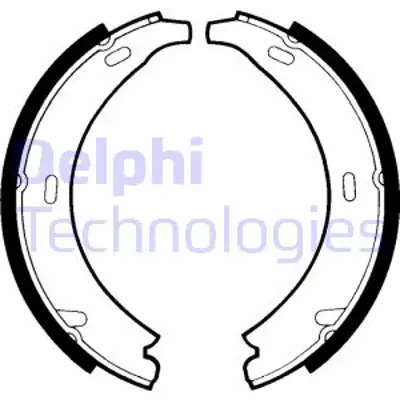 DELPHI LS1371 Fren Pabucu El Frenı Chrysler Crossfıre / Mercedes 190 200 230 250 260 300 320 400 A160 A1 98635299501 A2104200820