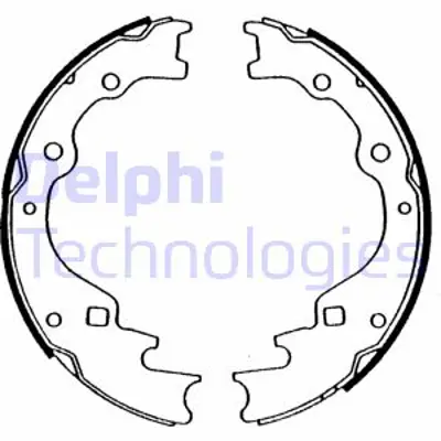 DELPHI LS1476 Fren Pabucu Arka Kıa Besta Pregıo / Mazda E2000 E2200 05/85>08/99 K72A2638Z SO8349380